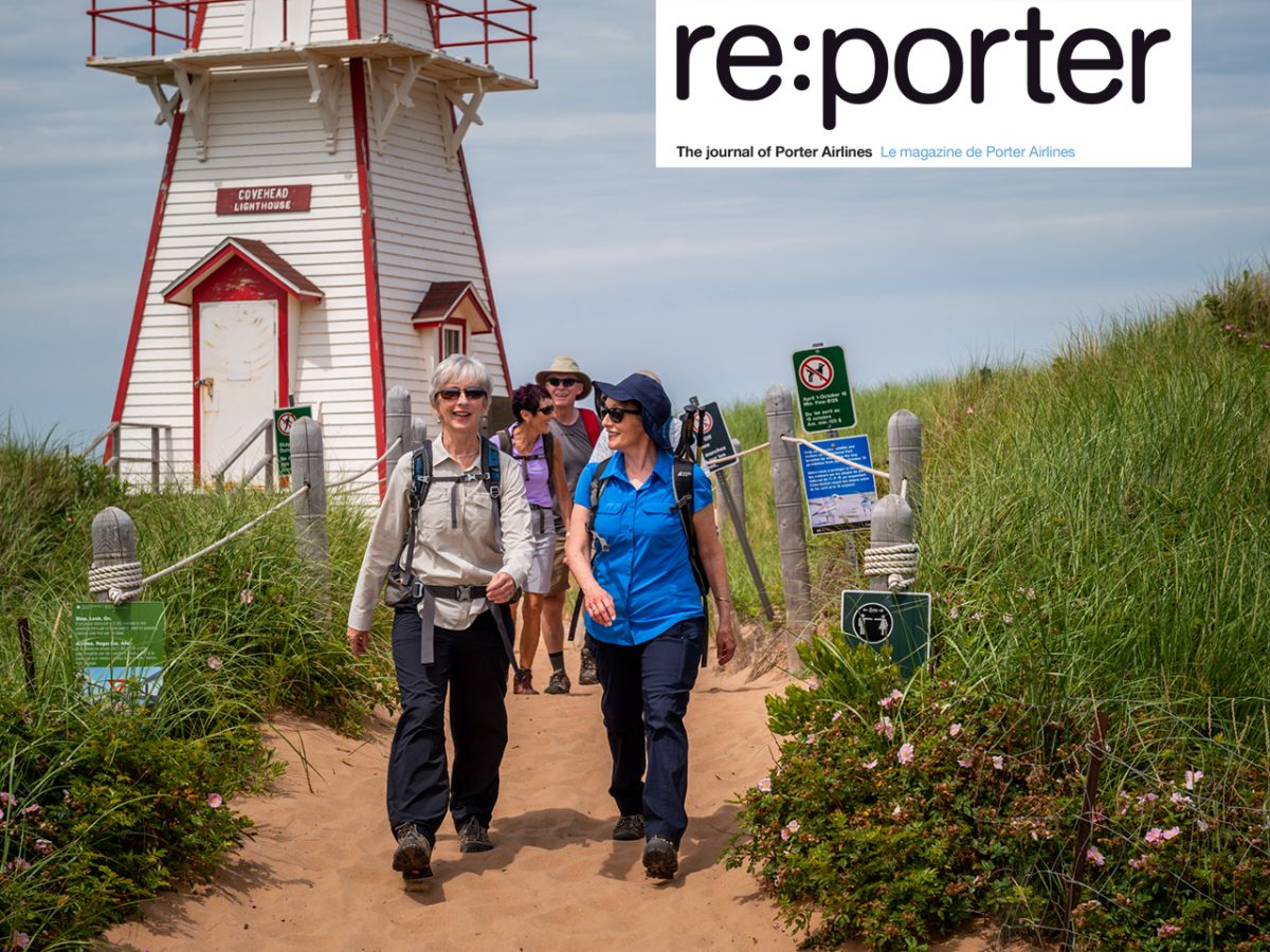 porter airlines magazine: rePorter