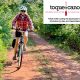 Pleasure seeking in PEI image of the article writer cycling the backroads of PEI. Photos by Alex and Valerie Berenyi.