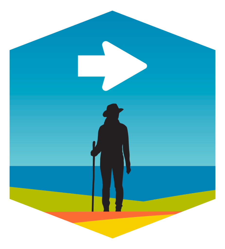 Trail Signs, Turn Right Arrow